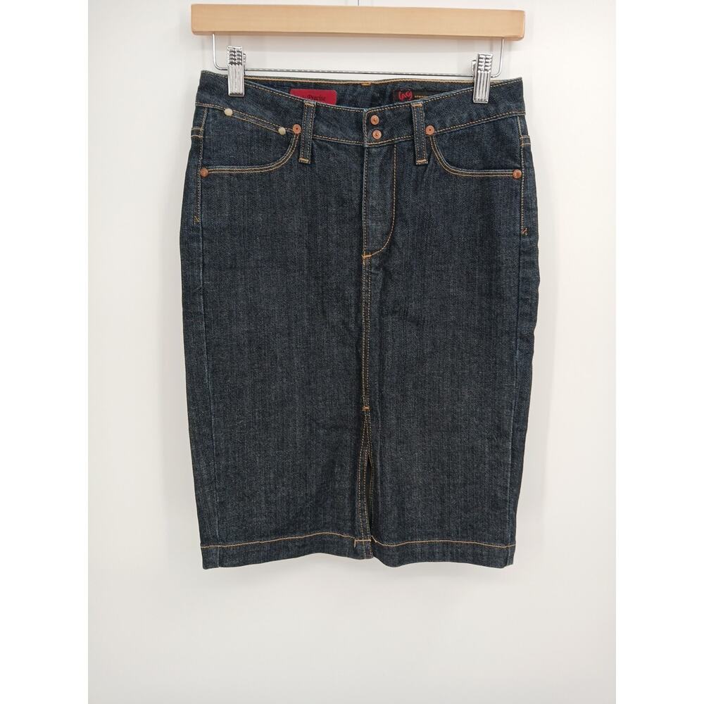 AG Adriano Goldschmied Blue Denim Jean Skirt Size 26